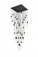 Elegant 2088G42BK - Pendant L42"W42"H24"L36 Black