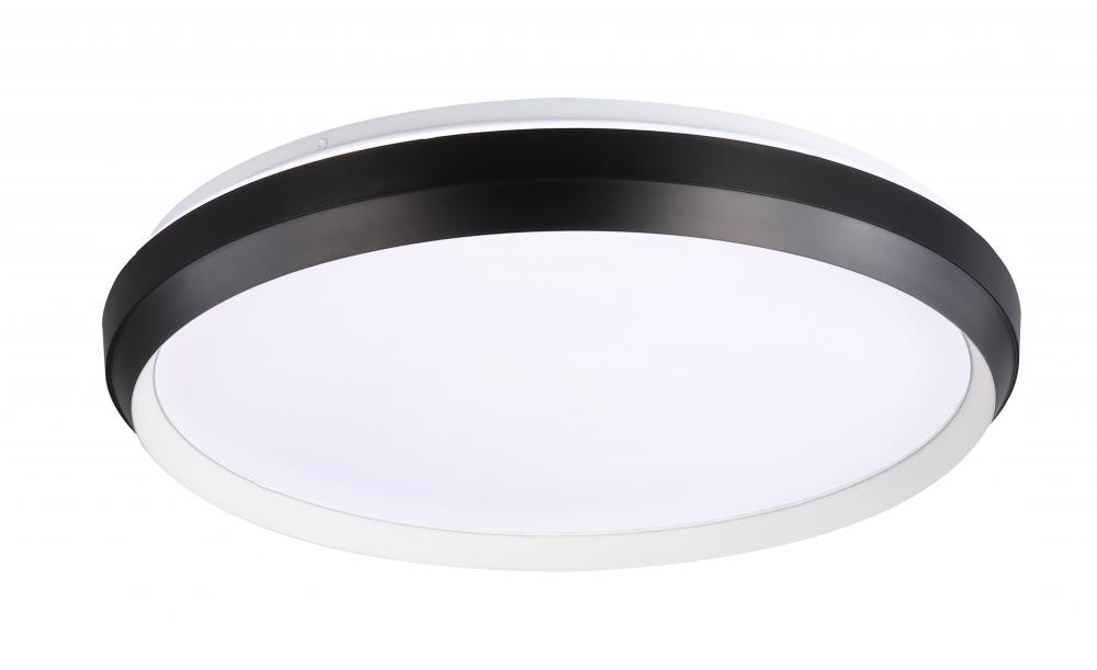 LABRADOR 15" LED FLUSH MOUNT, 3CCT WITH PADDLE SWITCH