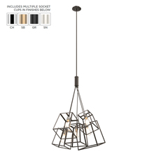 DVI DVP29025MF+EB - Cape Breton 5 Light Pendant