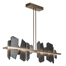 Hubbardton Forge - Canada 139666-LED-MULT-02-SL - Ardesia Linear LED Pendant