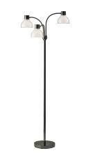 AFJ - Adesso 3566-01 - Presley 3-Arm Floor Lamp