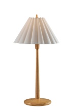 AFJ - Adesso 4143-12 - Scallop Table Lamp- Natural