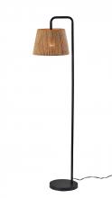 AFJ - Adesso SL9501-01 - Tahoma Floor Lamp- Black