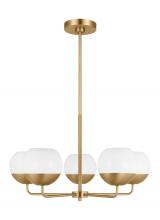 Visual Comfort & Co. Studio Collection 3168105EN3-848 - Alvin Five Light Chandelier