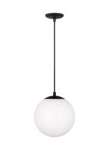 Visual Comfort & Co. Studio Collection 6020EN3-112 - Leo - Hanging Globe Medium One Light Pendant with White Glass