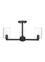 Visual Comfort & Co. Studio Collection 7764203C-112 - Fullton Three Light Semi-Flush Mount
