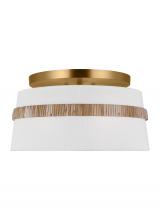 Visual Comfort & Co. Studio Collection AF1143RTN - Cordtlandt Small Semi-Flush Mount