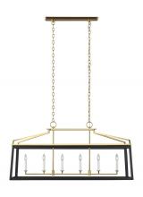 Visual Comfort & Co. Studio Collection CC1586MBKBBS - Carlow Linear Lantern