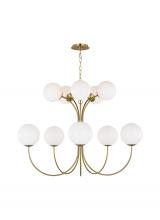 Visual Comfort & Co. Studio Collection KSC11210BBS - Noemie Large Chandelier