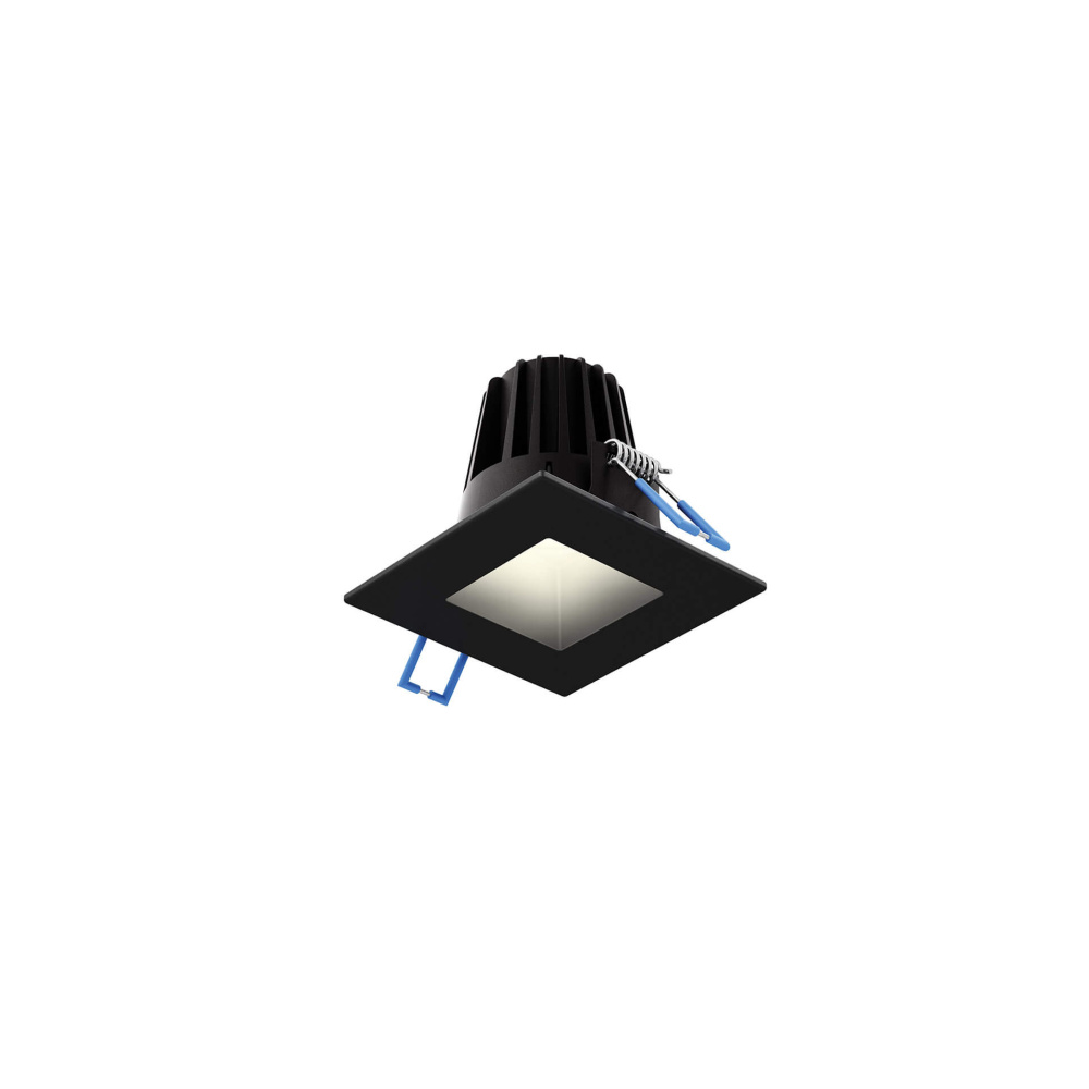 Square regressed recessed light