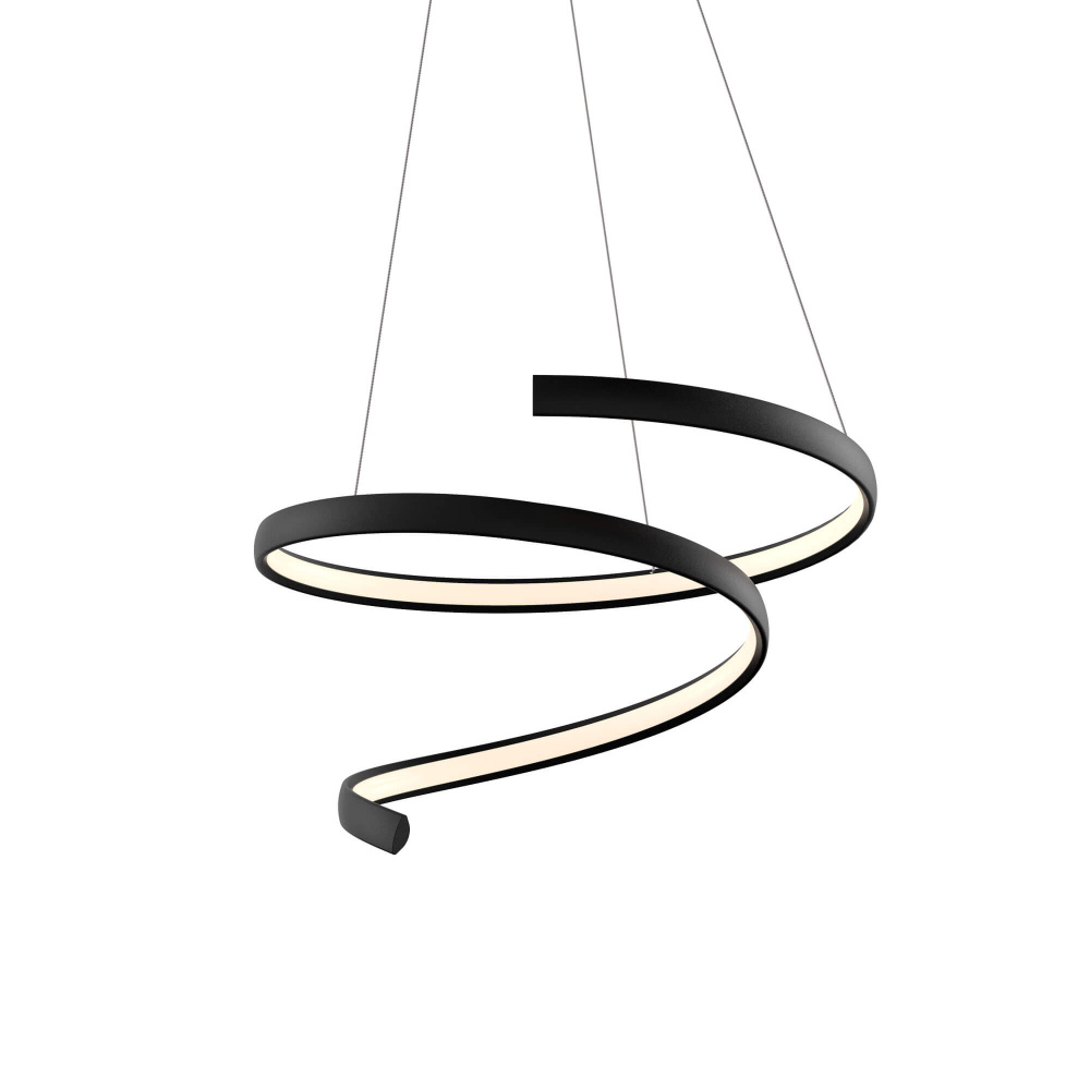 Spiral decorative modern pendant