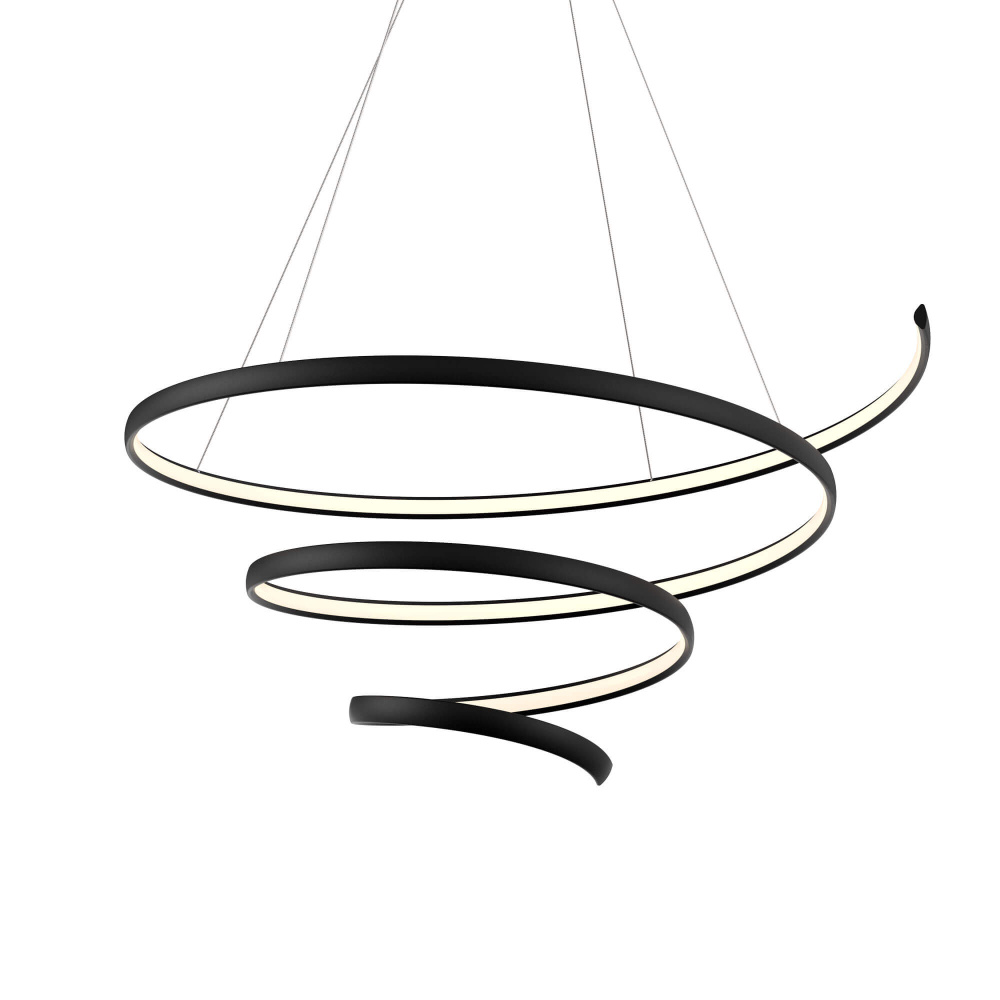 Spiral decorative modern pendant