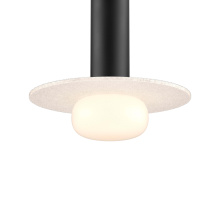 Dals PIL-ACCGB-LB - Glass ball and felt disk - Light beige