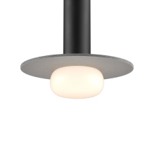 Dals PIL-ACCGB-MG - Glass ball and felt disk - Medium gray