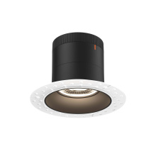 Dals RC04-CC-60-RGBK-TL - 4in Modular Downlight, 5CCT, 60 degree Beam Angle, Regressed, Black,Trimless