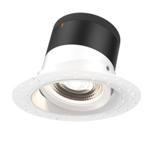 Dals RC06-CC-20-GMBWH-TL - 6in Modular Downlight, 5CCT, 20 degree Beam Angle, Gimbal Reflector, White, Trimless
