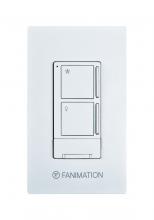 Fanimation WR501WH - Wall Control with Receiver - 3 Fan Speeds and Light - WH
