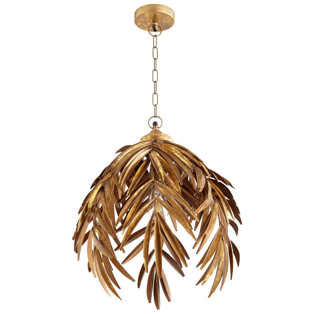 Palma Pendant | Aged Brass