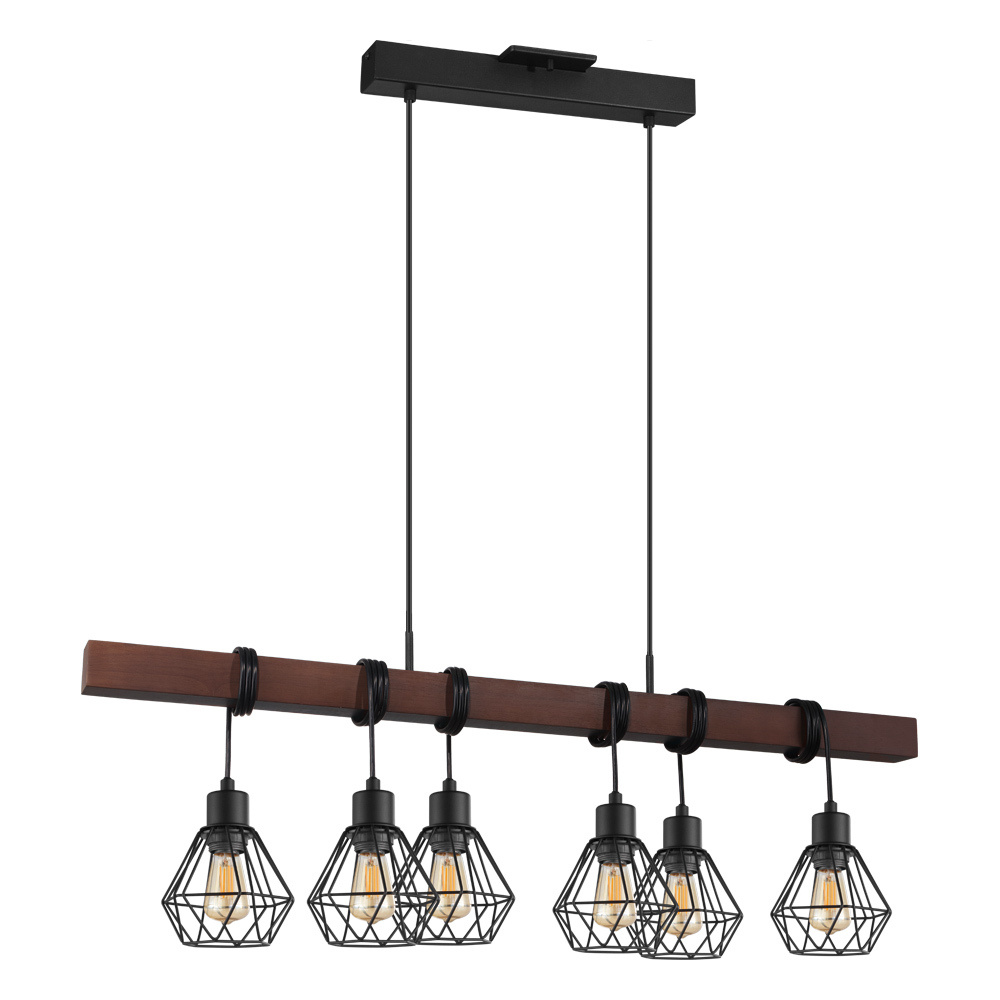 6L Pendant Light / Luminaire suspendu 6L