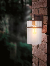 Eglo Canada 204545A - 1L Outdoor Wall Sconce / Murale exterieure 1L