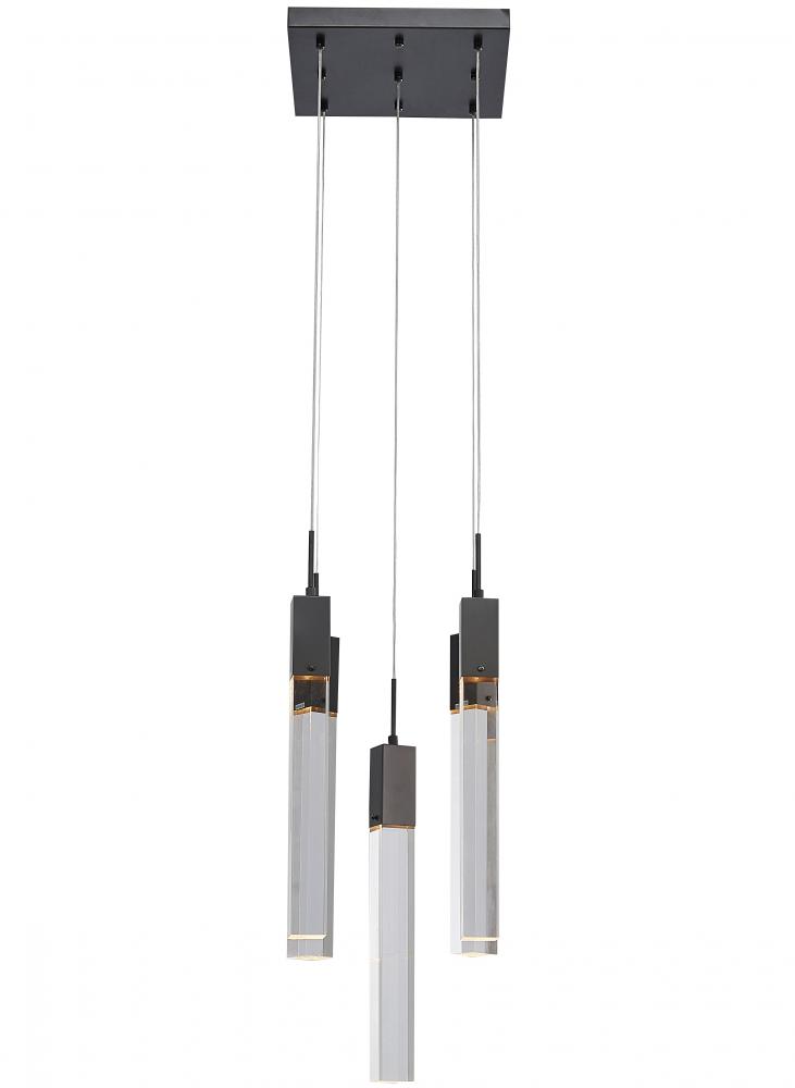 Chandelier  Matte Black