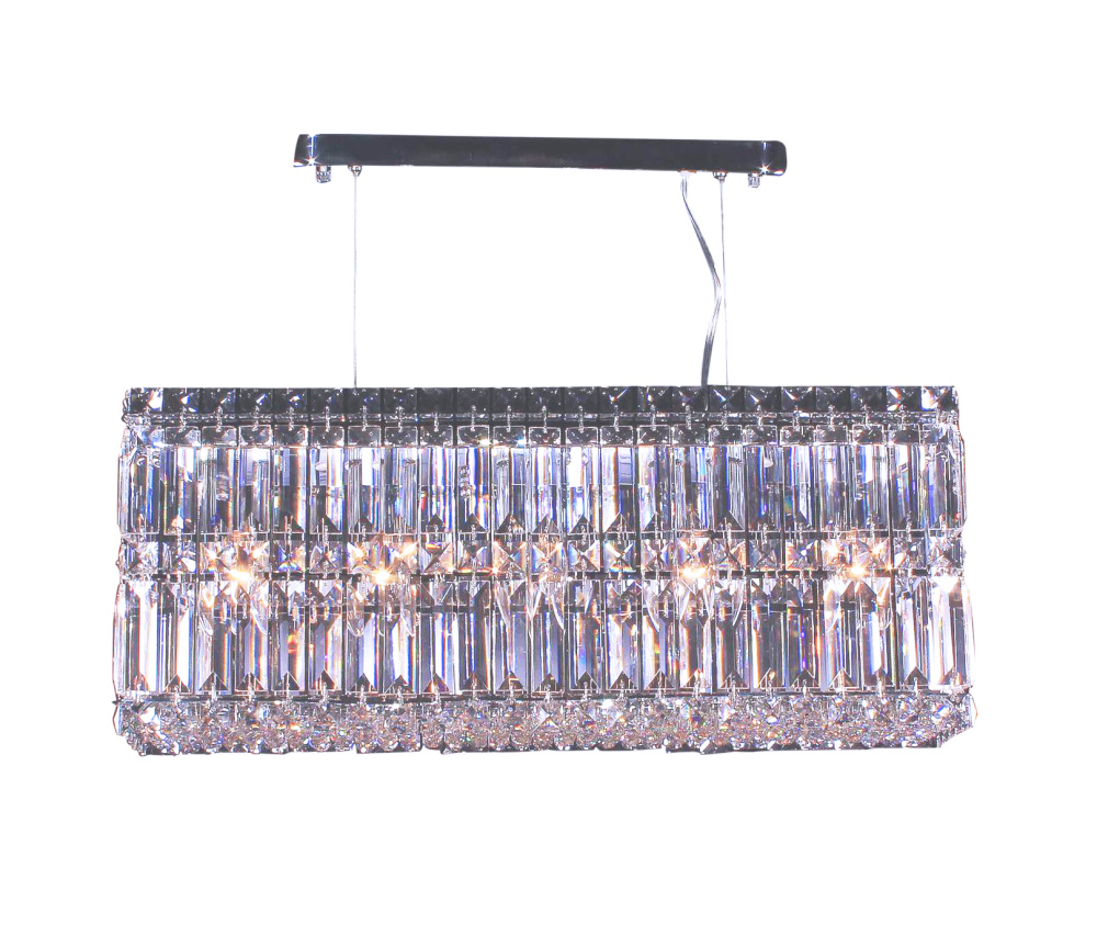 Clear Crystal Chandelier