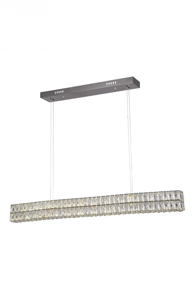 LED Chandelier Chrome