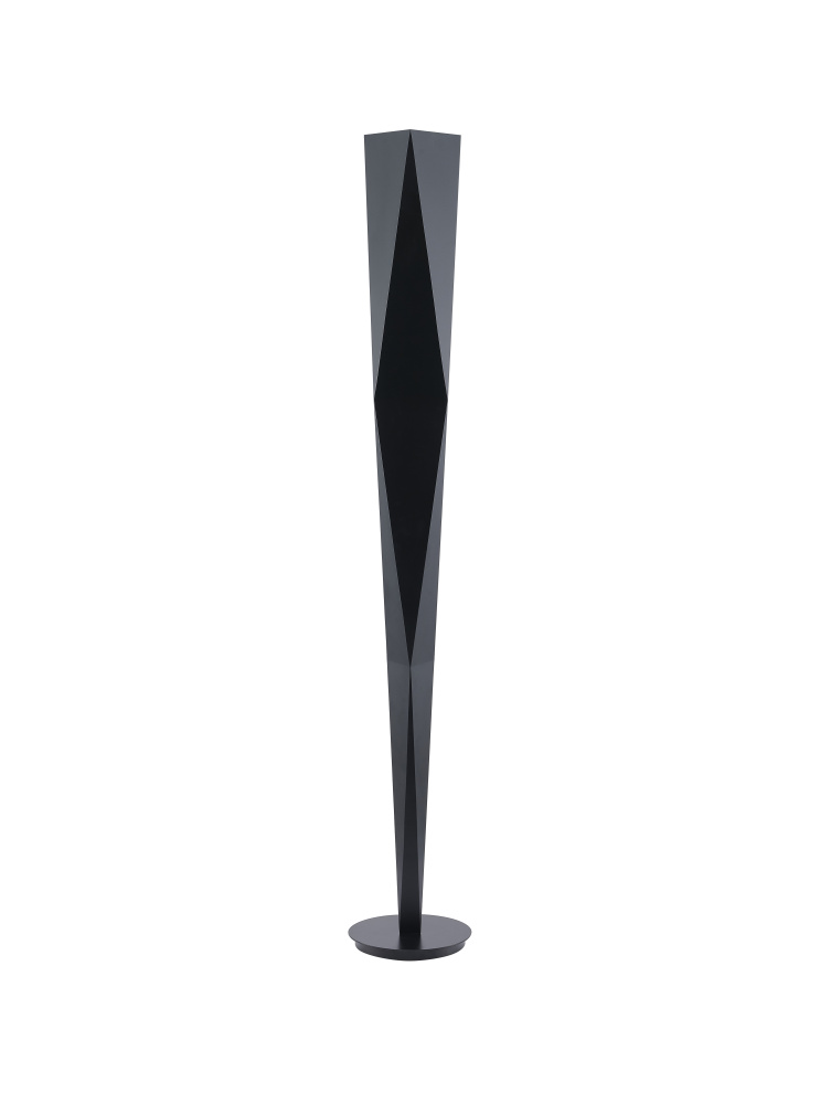 Black LED Floor Lamp