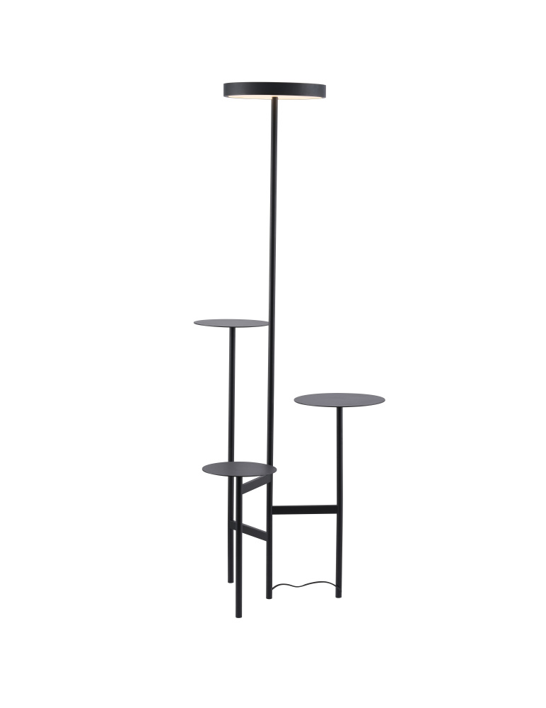 Black LED Floor Lamp