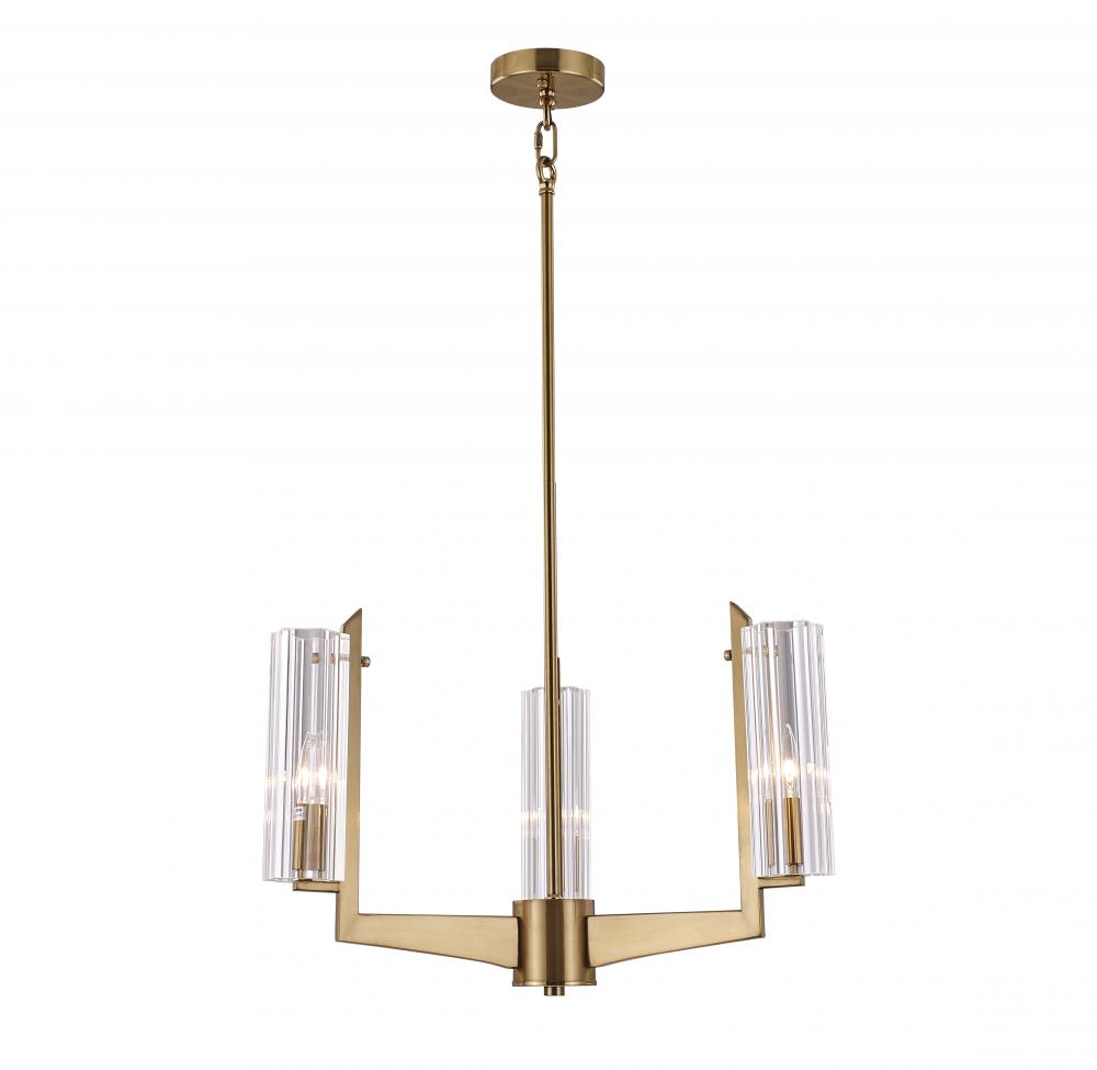 Chandelier Brass
