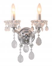 Bethel International Canada 4307WB-C - Wall Sconce Metal & Crystal
