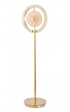 Bethel International Canada 6430F-G - LED Floor Lamp Metal & Crystal