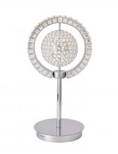 Bethel International Canada 6430T - LED Table Lamp Metal & Crystal