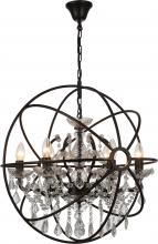 Bethel International Canada 9849/6P - Black Chandelier