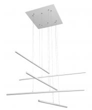 Bethel International Canada ALU06C45WH - LED Chandelier Matte White