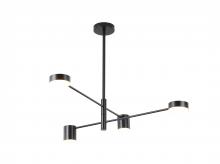 Bethel International Canada BE19C40B - LED Chandelier Black