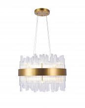 Bethel International Canada BU03C23BR - Chandelier Matte Brass
