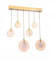 Bethel International Canada BU06C43G - LED Chandelier Gold