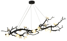 Bethel International Canada CC04C63BR - Black Chandelier