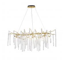 Bethel International Canada CN10C47C - Chandelier Aluminum & Glass