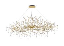 Bethel International Canada CN18C55G - Chandelier Aluminum & Glass
