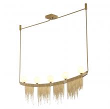 Bethel International Canada DC02C54G - Chandelier  Stainless Steel & Glass