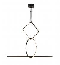 Bethel International Canada DLS26C43B - LED Chandelier Metal