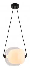 Bethel International Canada DLS38P12W - LED Pendant Metal & Glass