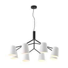 Bethel International Canada DLS87C37W - Chandelier Metal & Aluminum