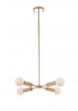 Bethel International Canada DU128C15G - Chandelier Gold