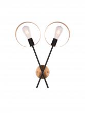 Bethel International Canada DU130W17G - Wall Sconce Gold