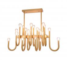 Bethel International Canada DU144C33G - Chandelier Gold