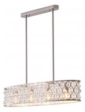 Bethel International Canada DU163C35SN - Chandelier Metal & Crystal