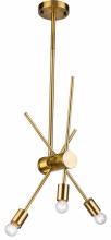 Bethel International Canada DU76G - Chandelier Gold